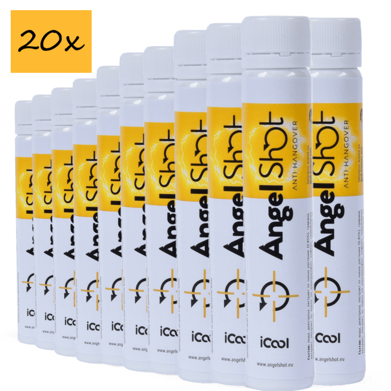 Angel Shot - Anti Hangover - 20 Pieces - махмурлук лек